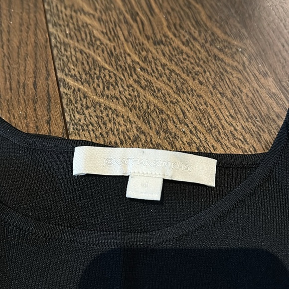 Jonathan Simkhai Cold Shoulder Ruffle Top - Picture 4 of 5